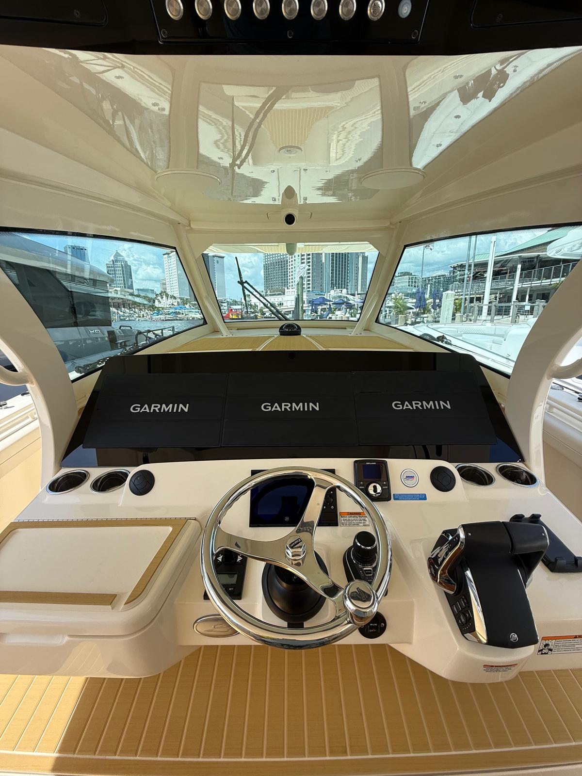 Yacht Cockpit Detail