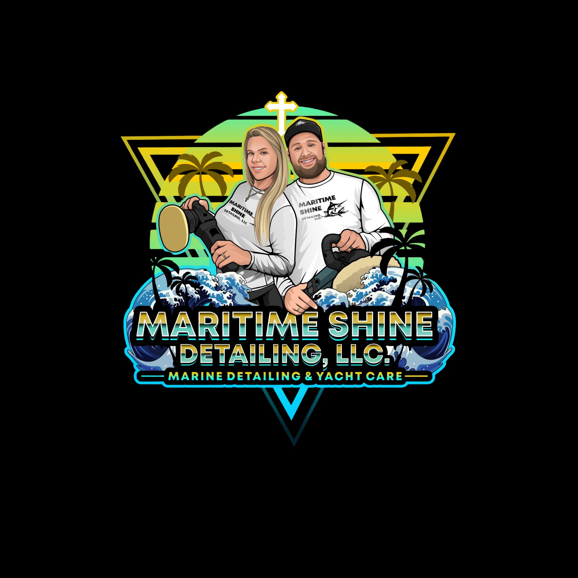 Maritime Shine Detailing Logo